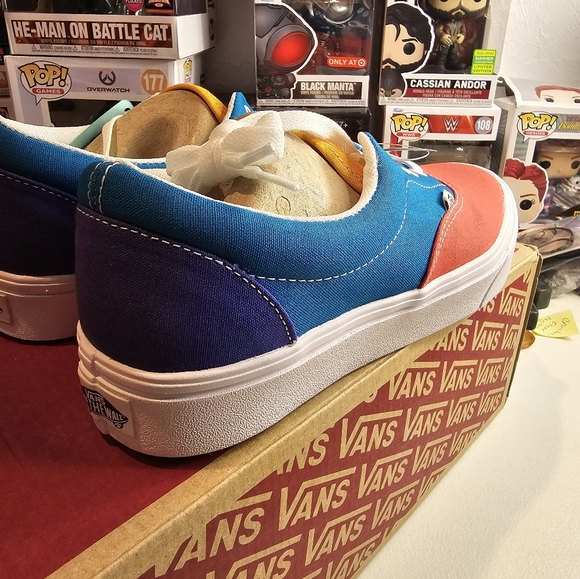 Vans Comfycush Era Multiblock Multi/Tr Wht - Picture 2 of 7